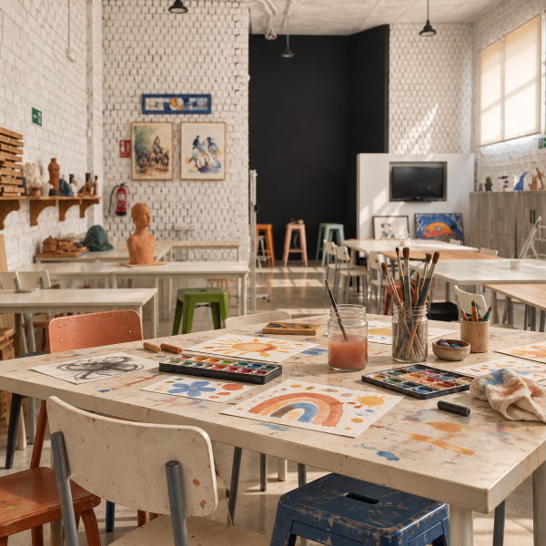 Clases de Pinturas Mixtas para Niños en Jerez de la Frontera